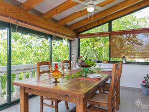 Dining - Can Marti - Wonderful villa with pool in a mountain area near Alcúdia (Alcúdia)