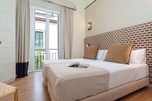 2 slaapkamers, een strijkplank/strijkijzer, wifi, beddengoed