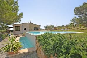 Pool - La Cabaña de Pepe - Cozy country house with pool and views in Moscari (Moscari)