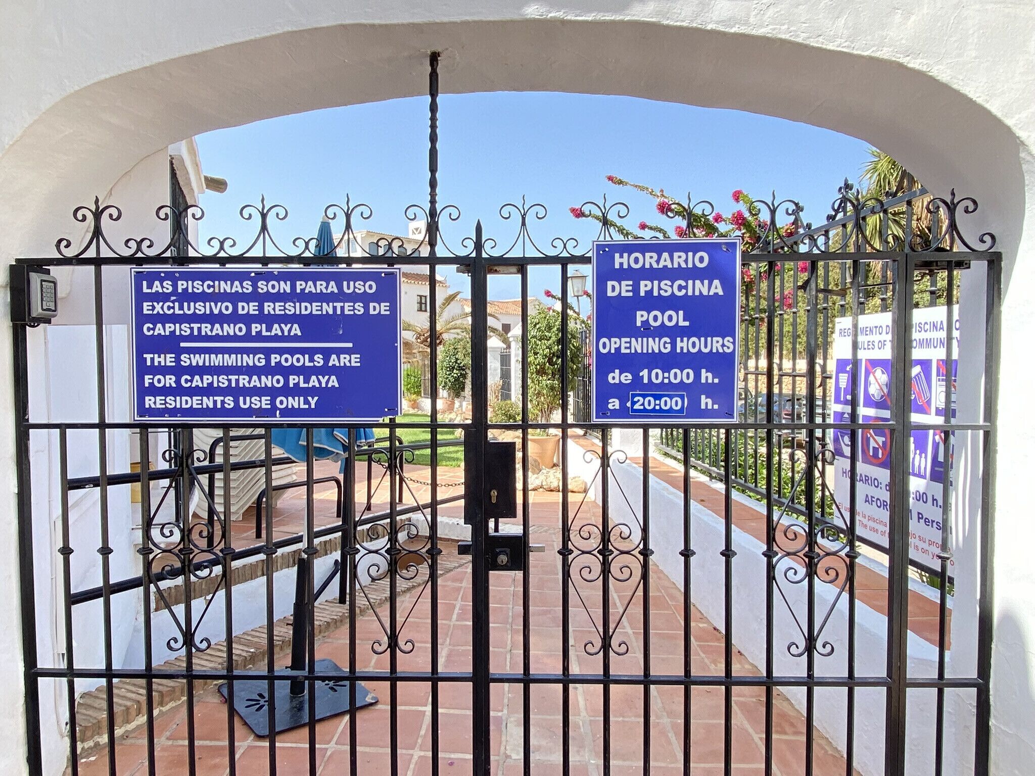 Terrein van de accommodatie