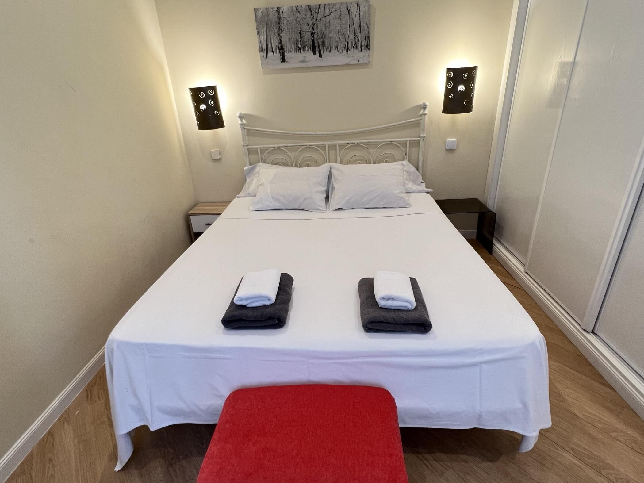 1 Schlafzimmer, Bügeleisen/Bügelbrett, Internetzugang, Bettwäsche