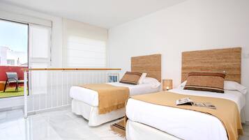 4 makuuhuonetta, silitysrauta/-lauta, Wi-Fi, vuodevaatteet