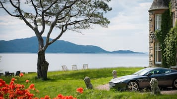 Majoituspaikan julkisivu