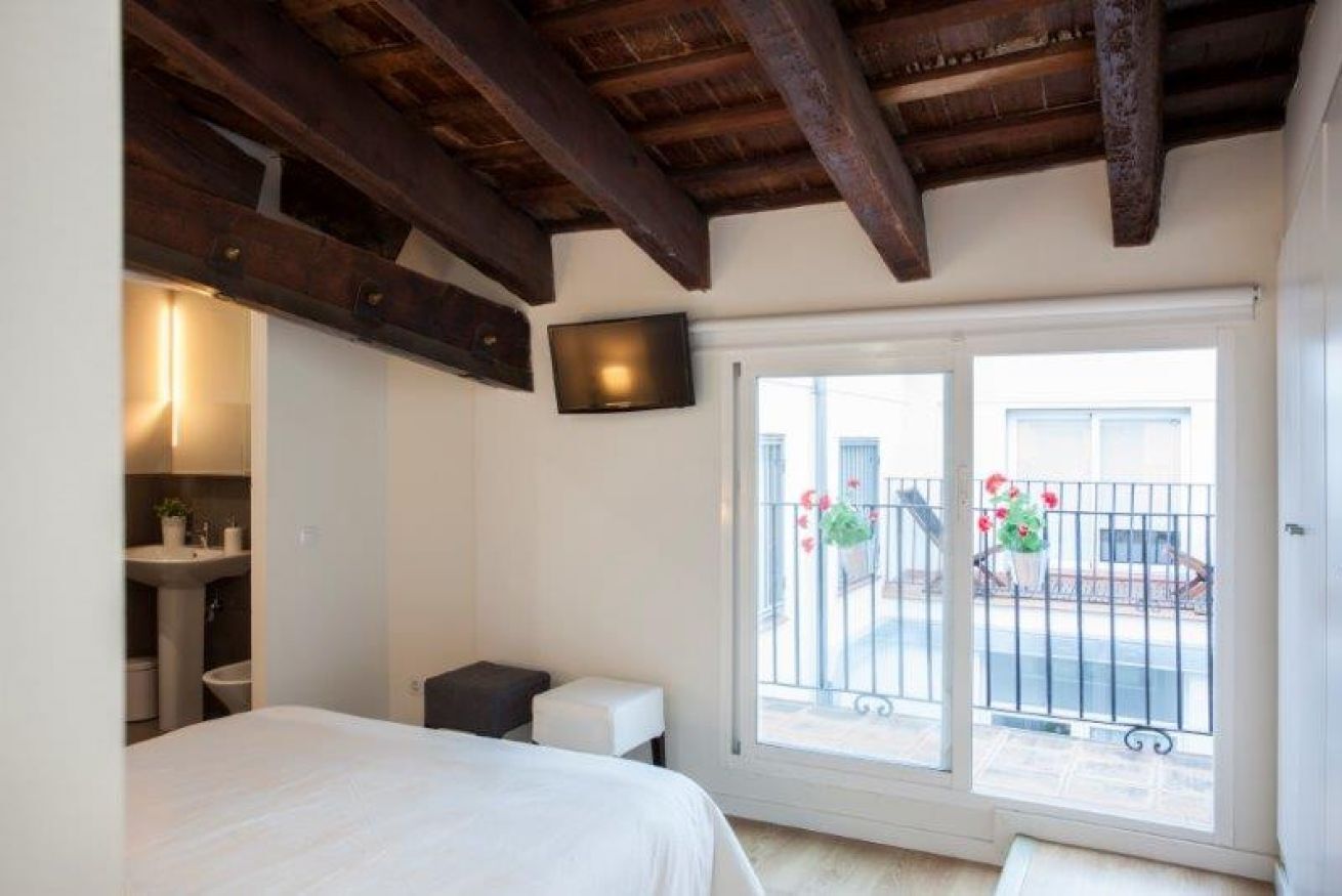 1 dormitorio, Internet, ropa de cama