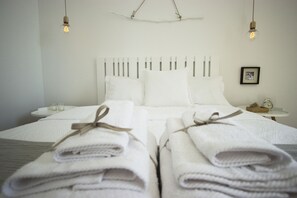 4 chambres, lit parapluie