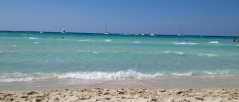 Sun loungers, beach towels