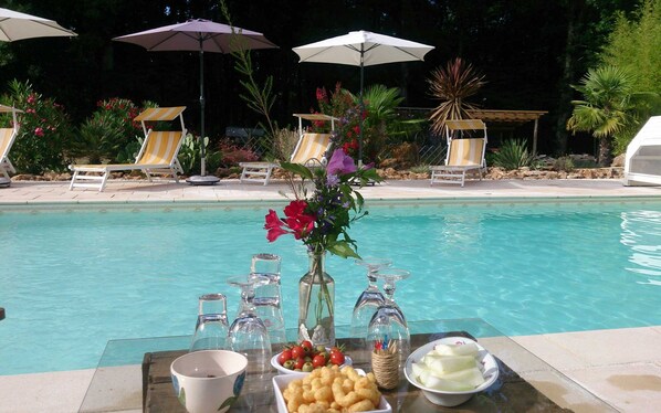 Alberca al aire libre 