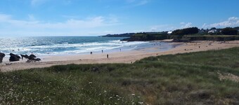 piscina riscaldata con vista sull'oceano spiaggia di 5 minuti a piedi