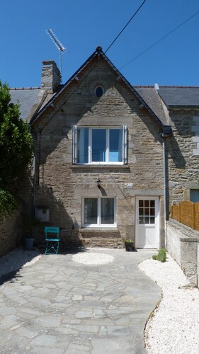 The beaches and the center of the resort on foot