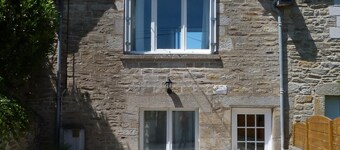 The beaches and the center of the resort on foot