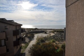 Utsikt mot havet/stranden