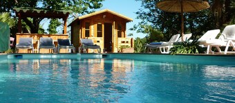 Sunny pastoral house