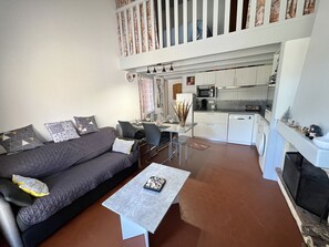 Living area - Maison L'orée by Agence Bru - 2414 (Lacanau)