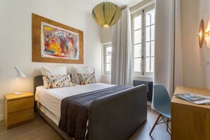 1 室のベッドルーム、アイロン / アイロン台、WiFi、ベッドシーツ