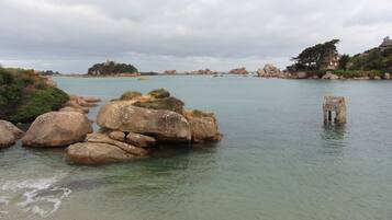 Tæt på stranden, liggestole