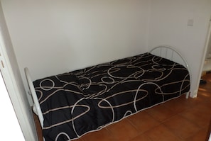 1 bedroom, iron/ironing board, travel crib, free WiFi