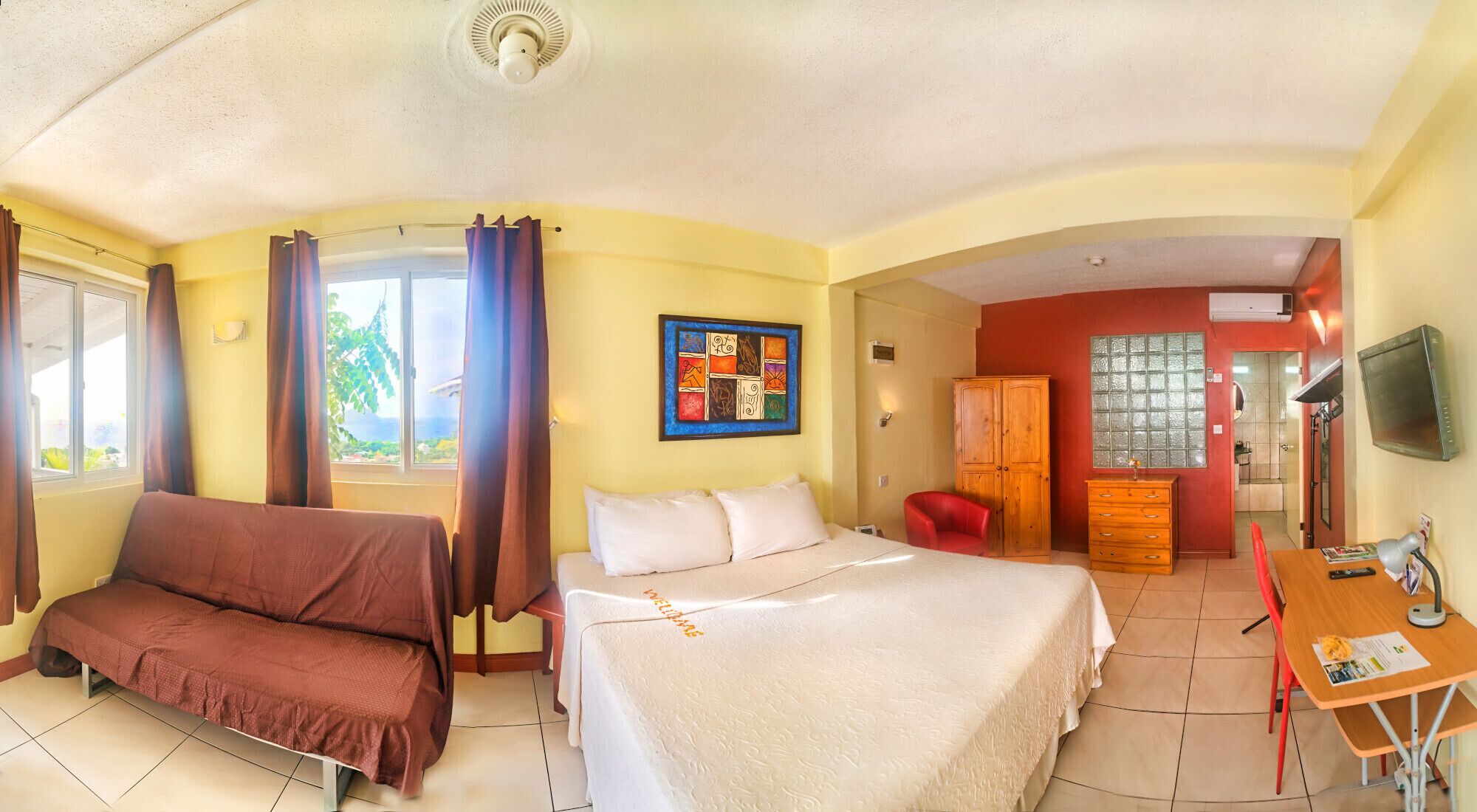 5 bedrooms, in-room safe, iron/ironing board, WiFi