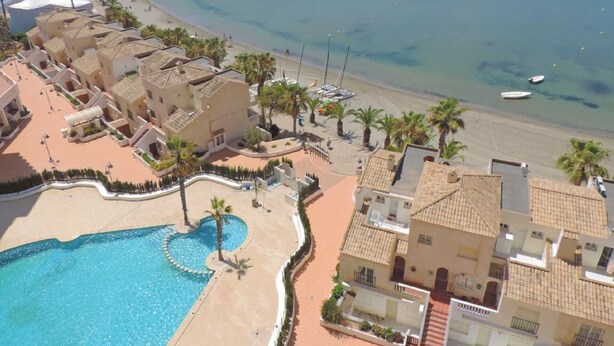 Exterior - Panoramic terrace with 220 ° view on the Mar Menor, and in the distance Cabo de Palos (MURCIA)