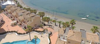 Panoramautsikt med 220 ° utsikt över Mar Menor, och i avstånd Cabo de Palos