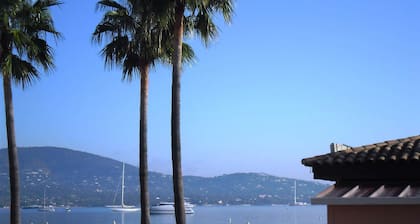 MARINES DE GASSIN : 2-BEDROOMS APARTMENT WITH CABIN IN A RESIDENCE IN FRONT OF THE SEA WITH POOL