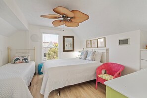 3 bedrooms, iron/ironing board, travel cot, free WiFi