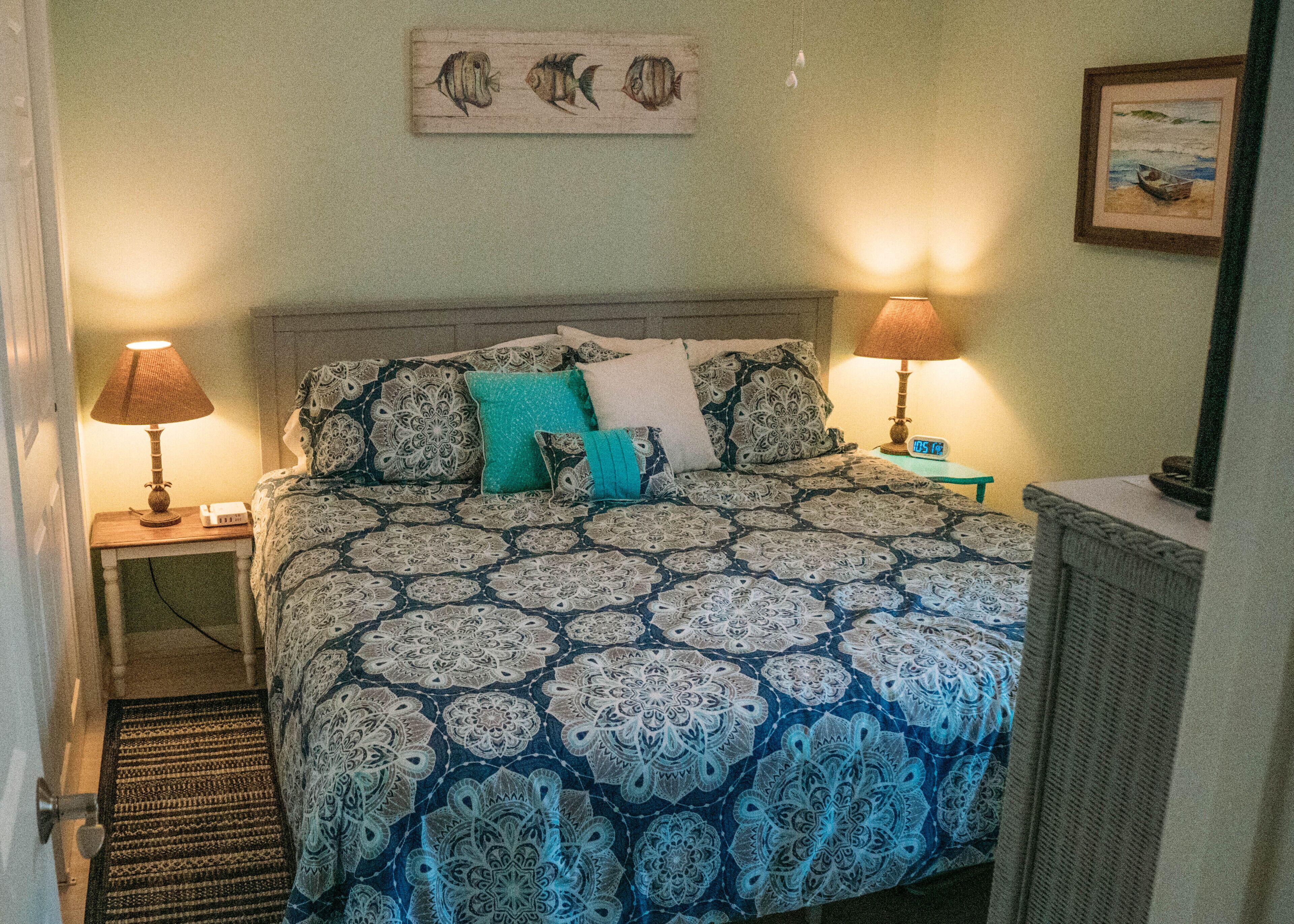 2 habitaciones, tabla de planchar con plancha y wifi gratis 