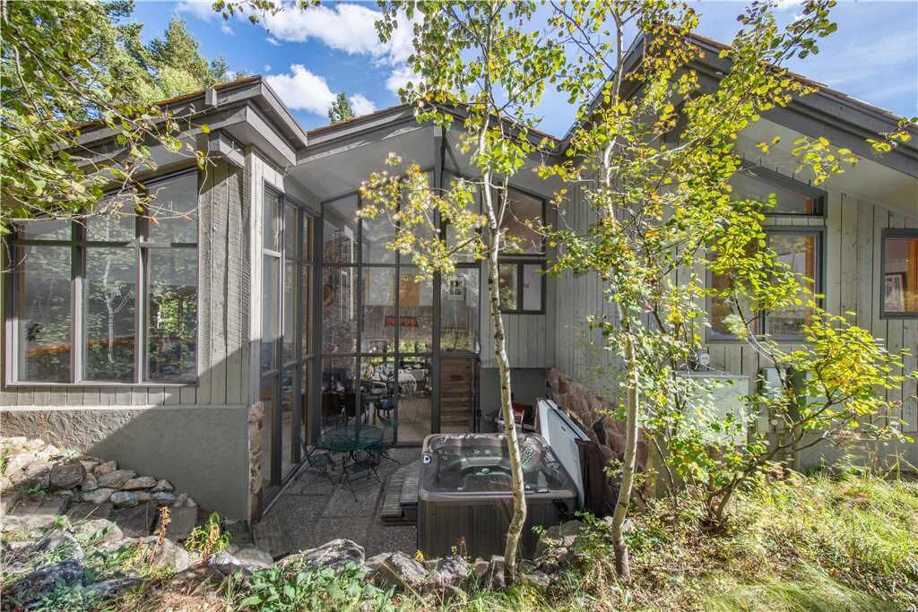 Back Exterior of Patio Deck