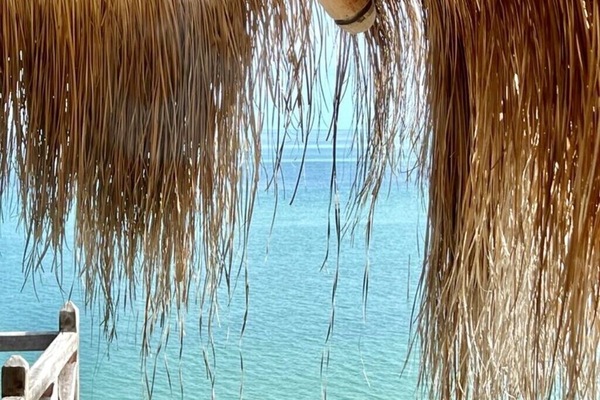 Seaview’s from our chalets at high tide