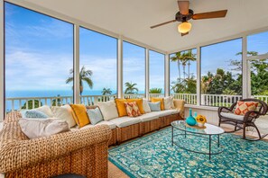 Smart TV, fireplace, printers