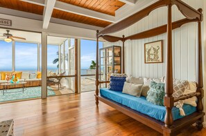 Smart TV, fireplace, printers - Kona Coast Original Beach Boys 9.5 acre Estate, Pool and Amazing Ocean Views (Captain Cook)