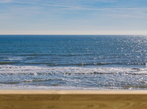On the beach - Sunshine Dreams | Beachfront + Sound Views (Topsail Beach)