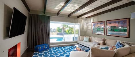 Lounge with ample and comfortable seating...