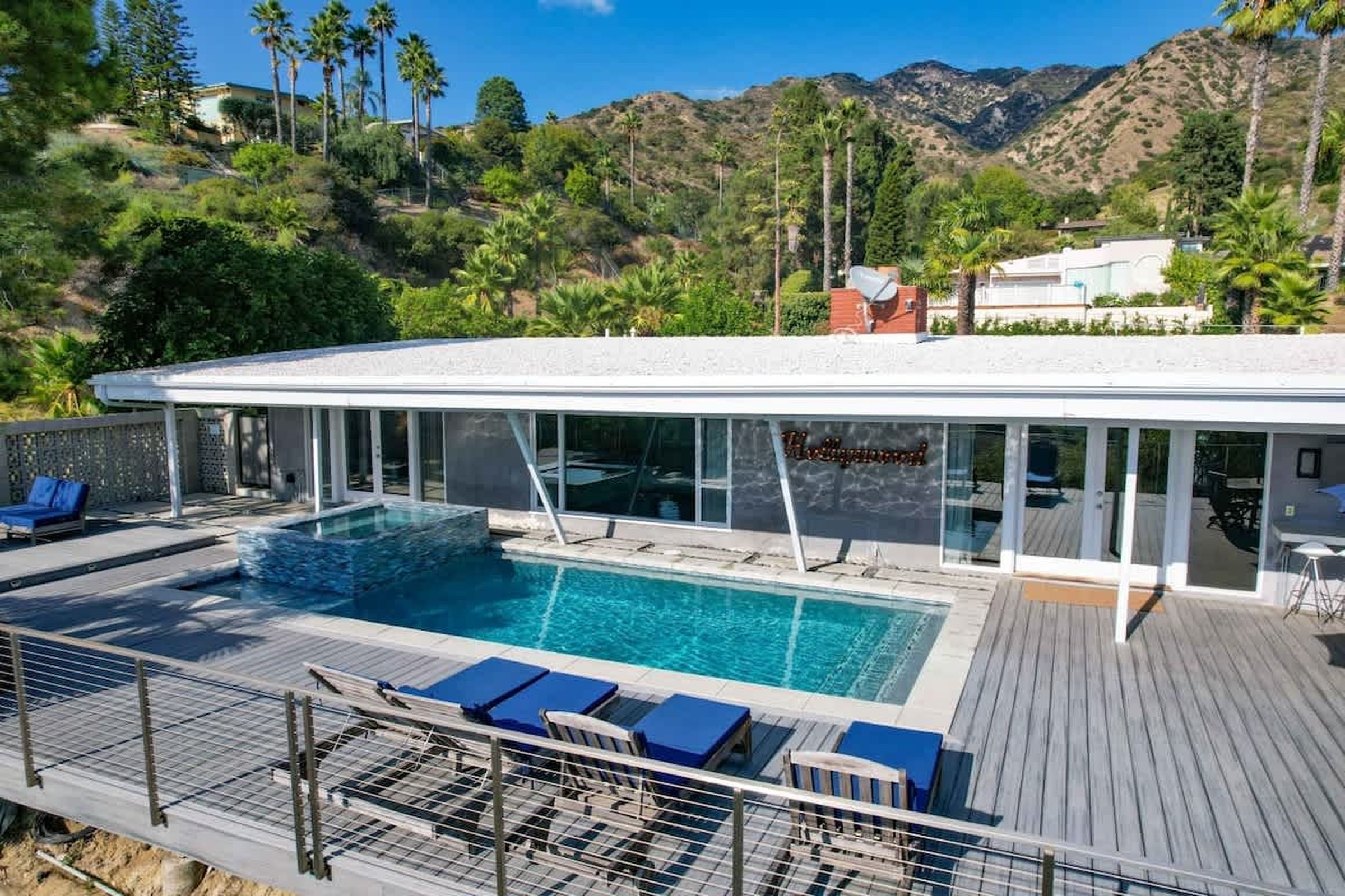 Executive home in the Glendale hills with pool and spa