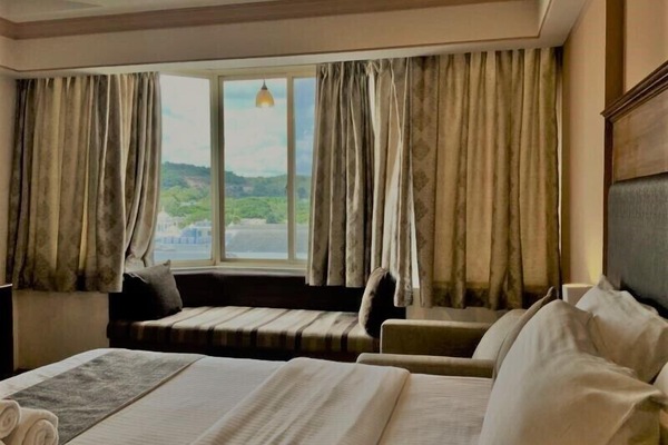 1 habitación y ropa de cama de alta calidad