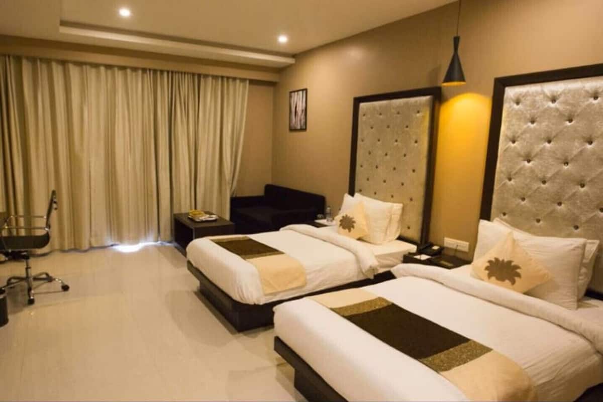 Quarto executivo | Frigobar, cofres nos quartos, escrivaninha, quartos à prova de som