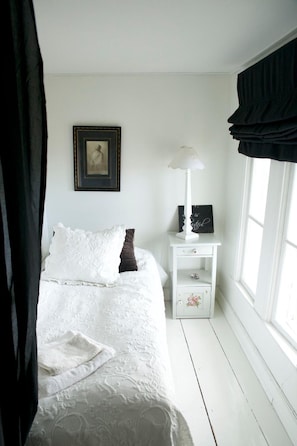 1 slaapkamer, luxe beddengoed, geluiddichte muren