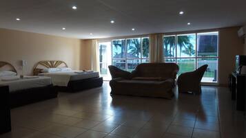 Suite | 1 bedroom, desk, bed sheets