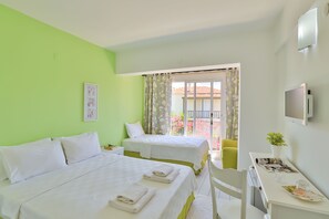 Minibar, wifi gratis y ropa de cama 