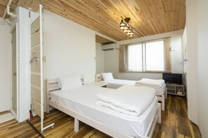 Habitación con 2 camas individuales, para no fumadores (Room 6) | Wifi gratis y ropa de cama