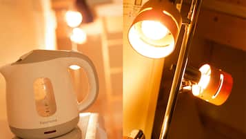 Free WiFi, bed sheets