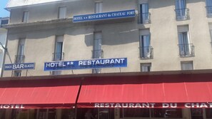 Voorkant van accommodatie