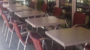 Terrace/patio - Hotel du Chateau Fort (Lourdes)