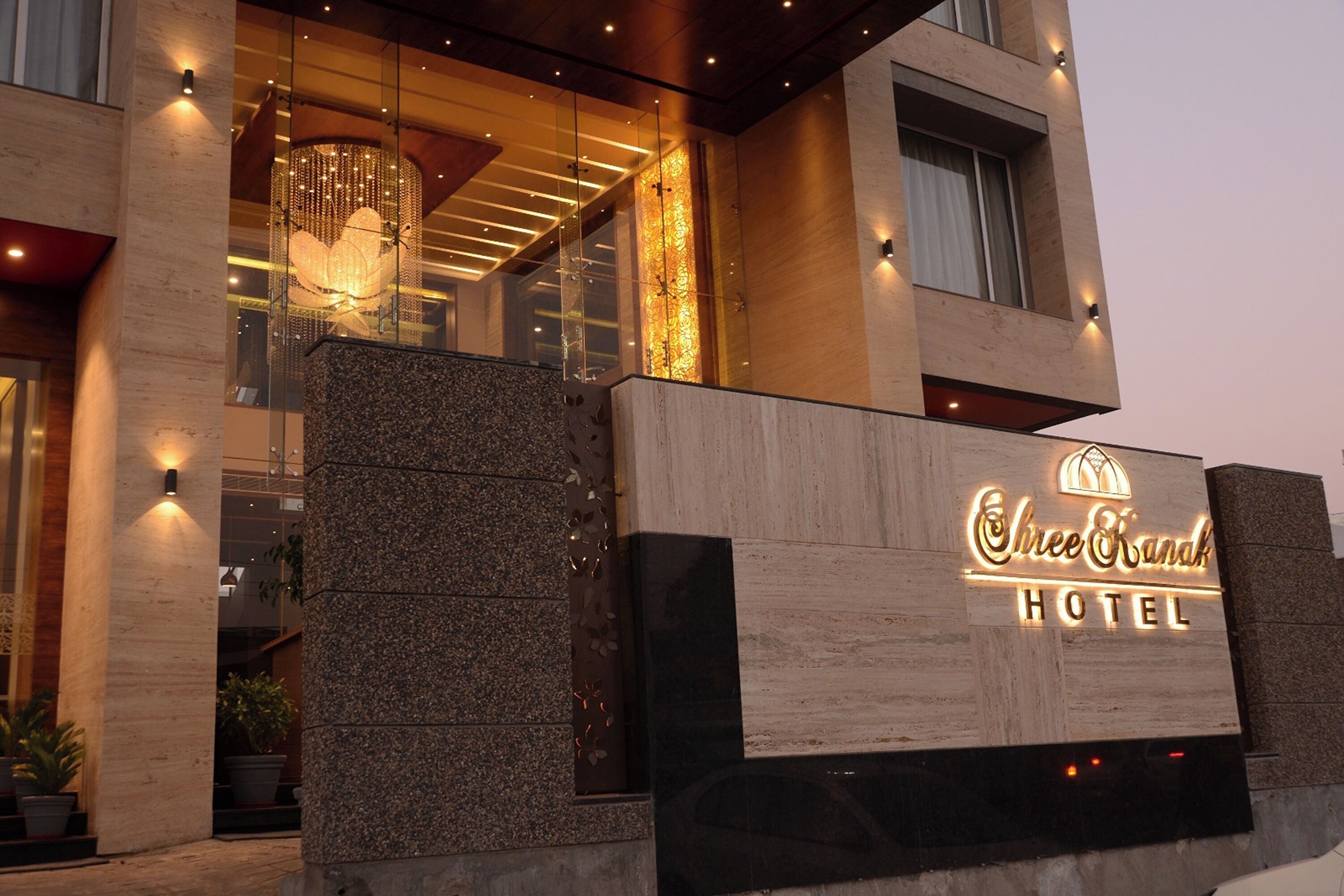 Fassade der Unterkunft