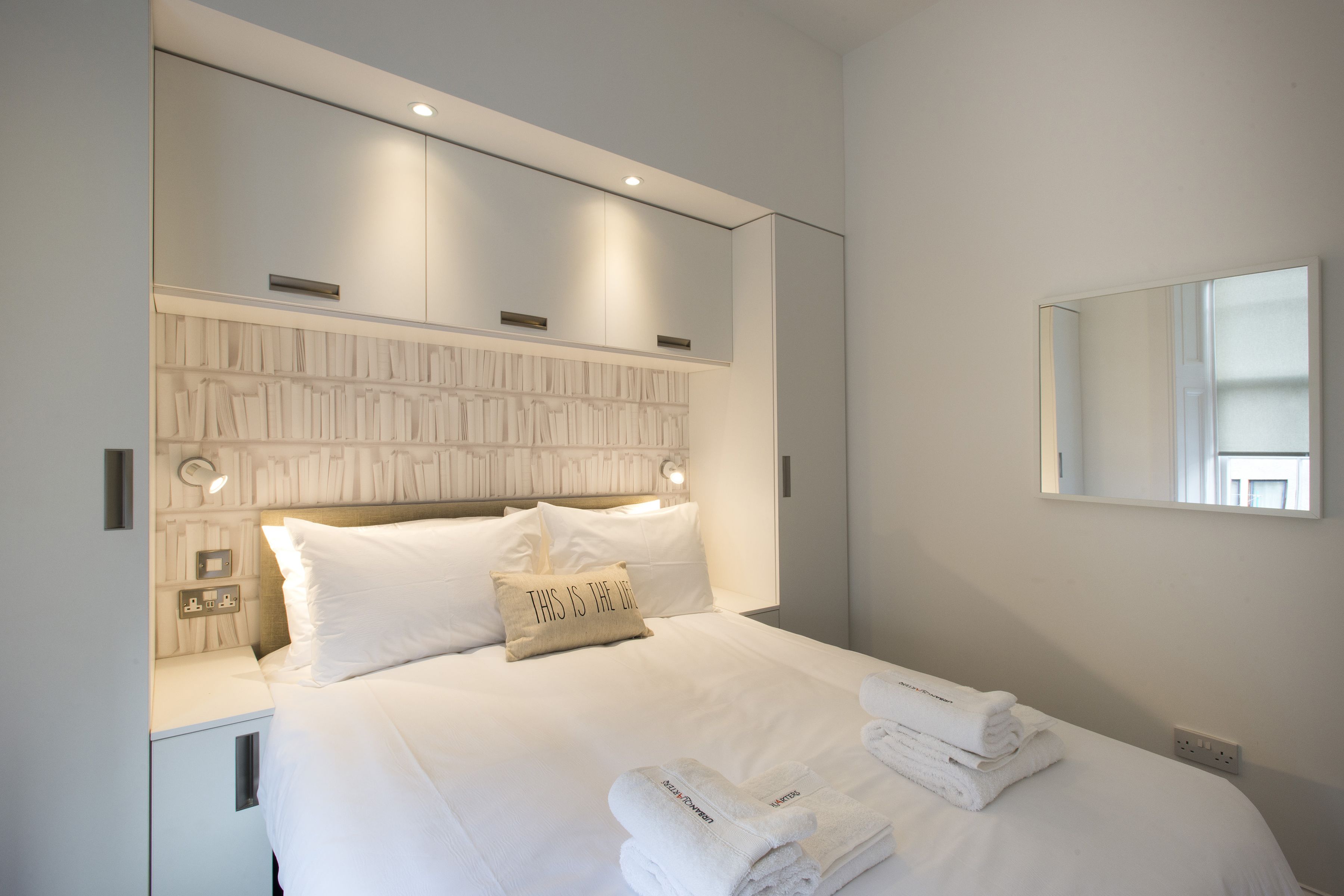 Căn hộ (Baxter Quarters) | 2 phòng ngủ, bộ trải giường bằng vải cotton Ai Cập, trang trí khác biệt 