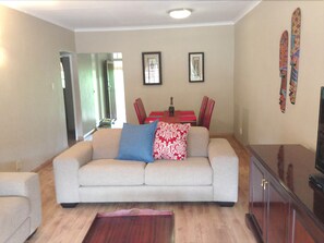 Comfort Apartment, 2 Bedrooms | Living area | TV