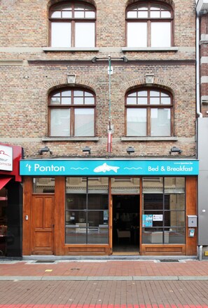 Façade de l’hébergement