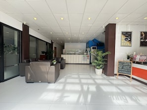 Lounge i lobbyen