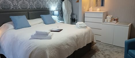 Chambre Double | 1 chambre, Wi-Fi gratuit, draps fournis