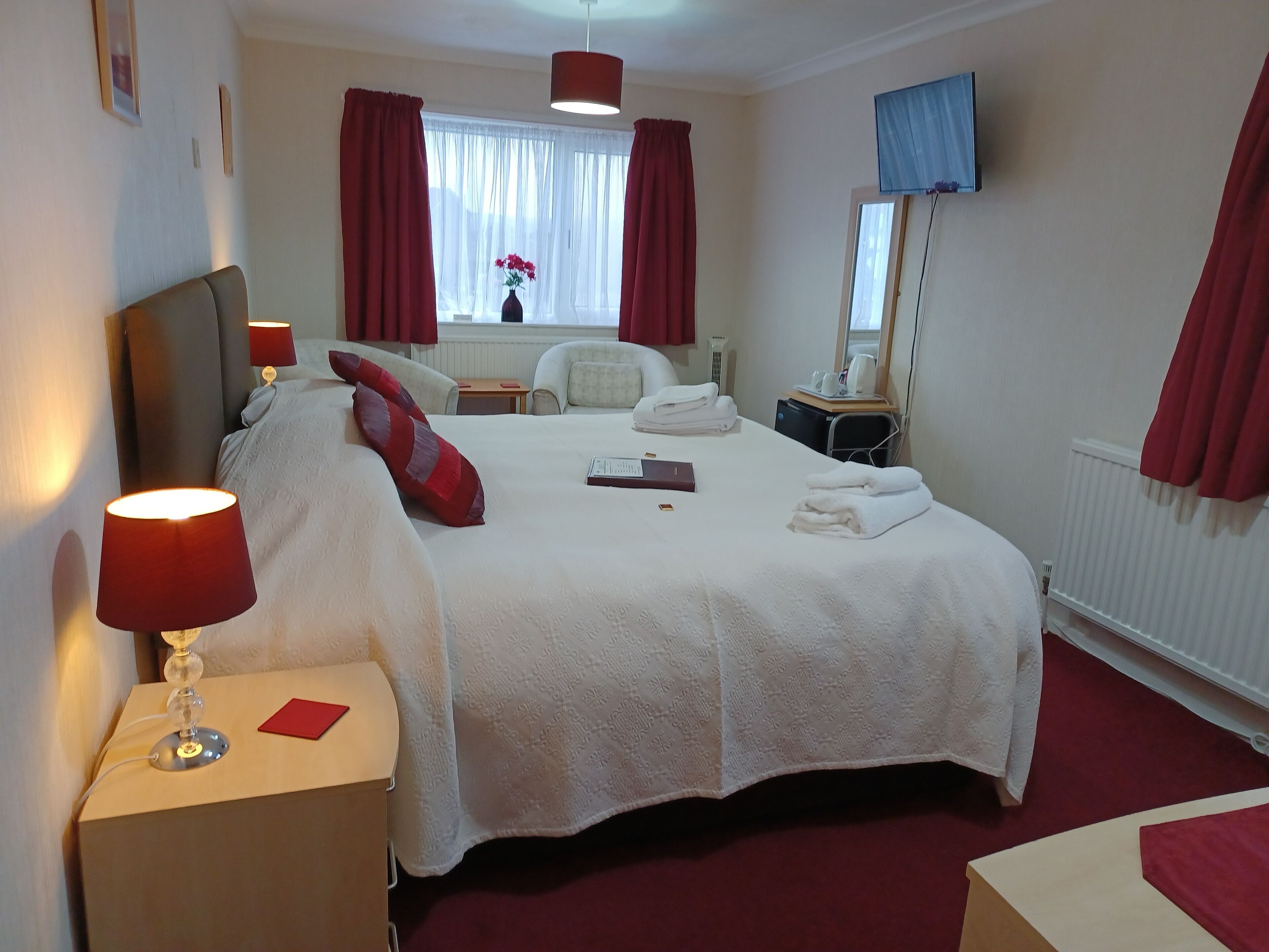 Chambre Double Deluxe | Wi-Fi gratuit, draps fournis