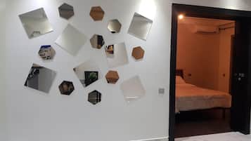 Blackout drapes, iron/ironing board, free cribs/infant beds, free WiFi